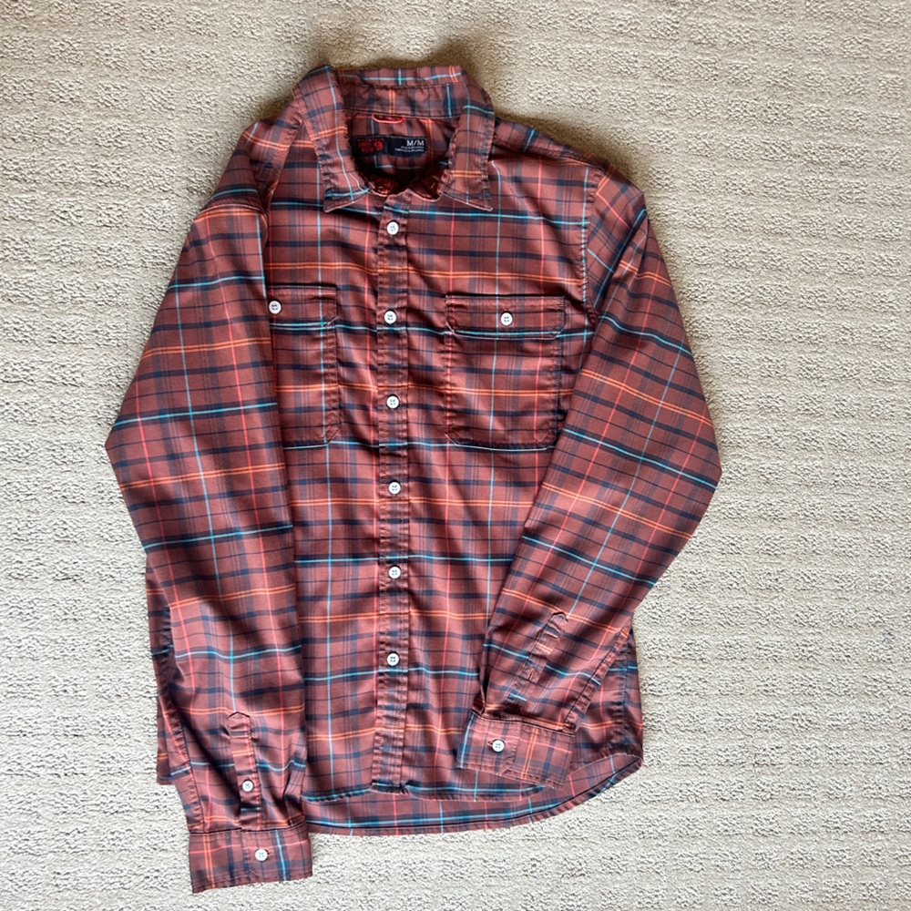 Mountain Hardwear Men’s Shirt, Long Sleeve, Size M